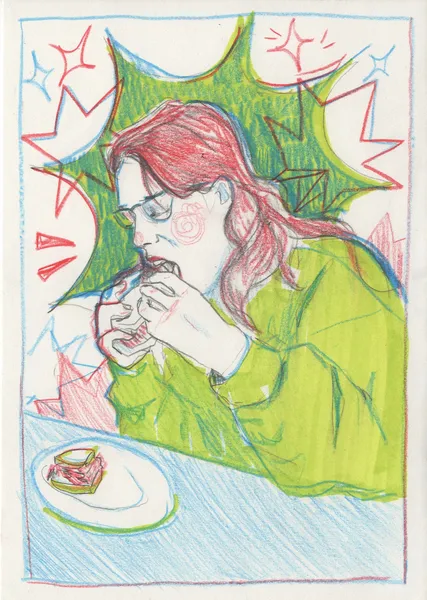 cover for Katz's Delicatessen Comic project